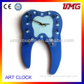 dental supply teeth shape art clock
